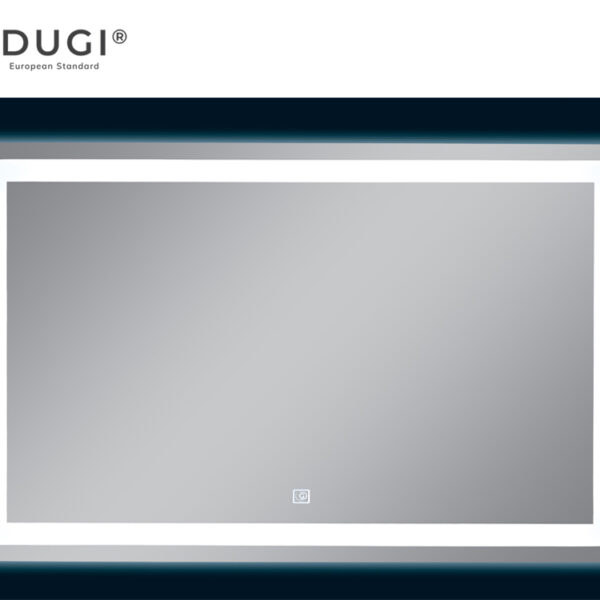 Gương đèn Led vàng chữ nhật Dugi 60 x 80