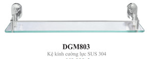 Kệ kính PK  tròn SUS 304 (M8)