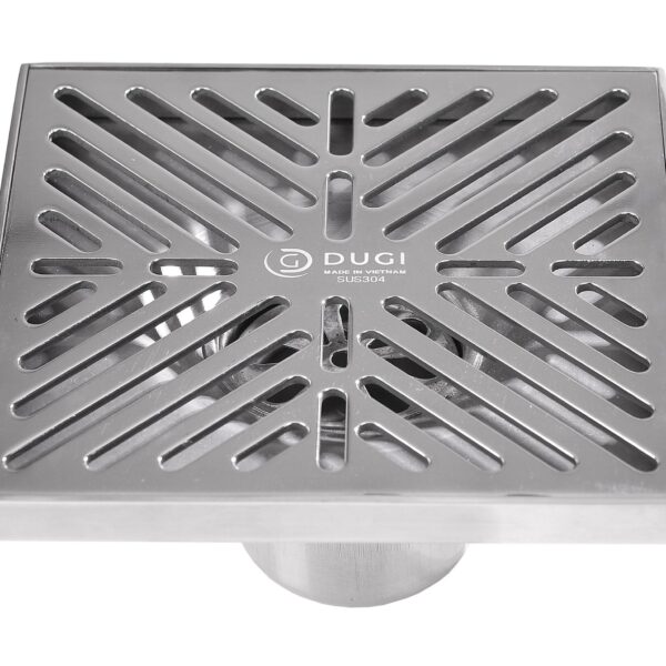 Ga đúc 12x12 mặt 5mm sus 304 Dugi DGG10/34 ống 90
