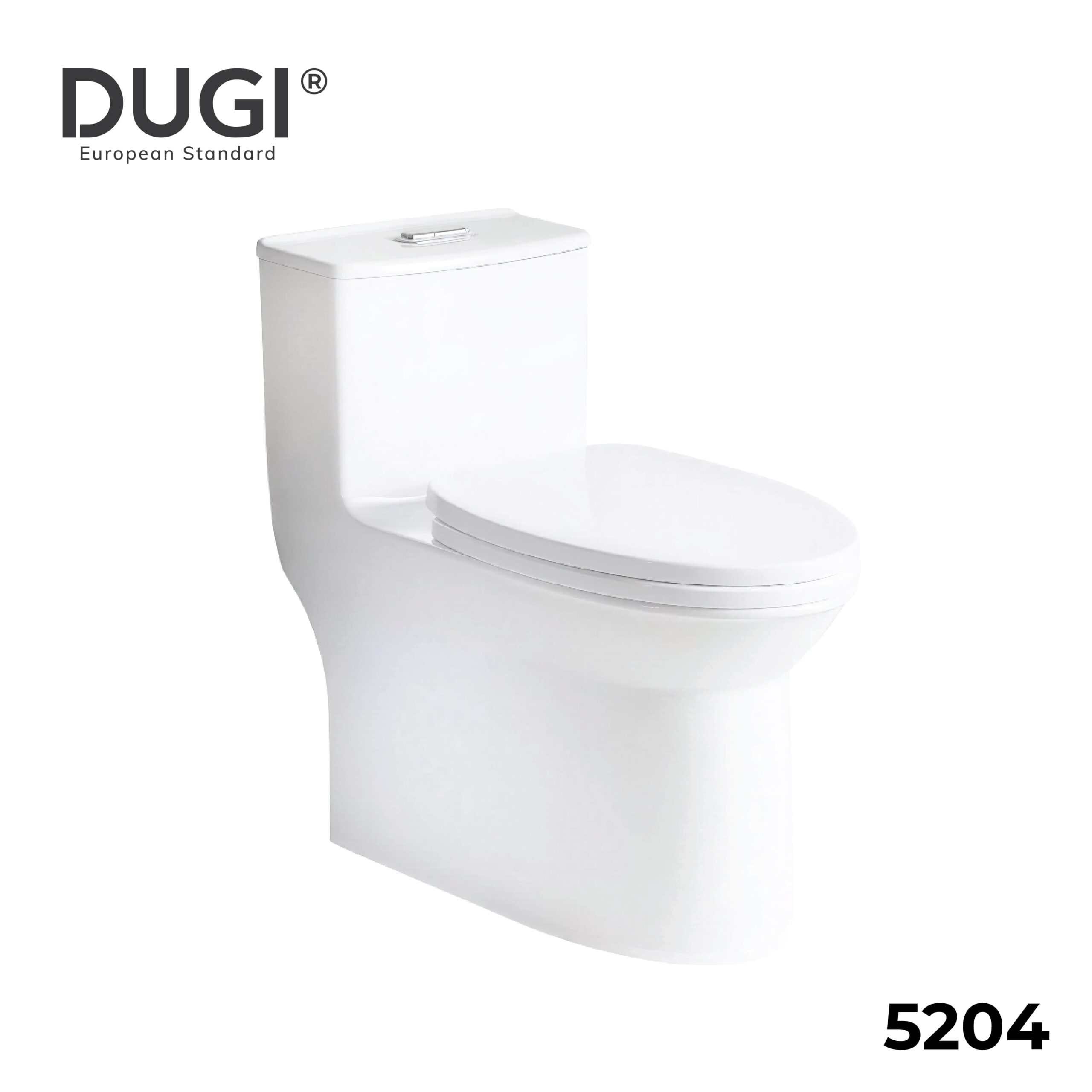 Bồn Cầu Liền Khối 5204 DUGI