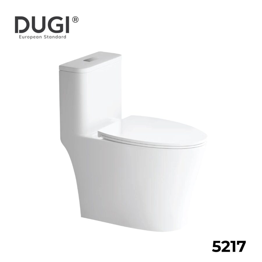 bồn cầu liền khối 5217 dugi chính hãng