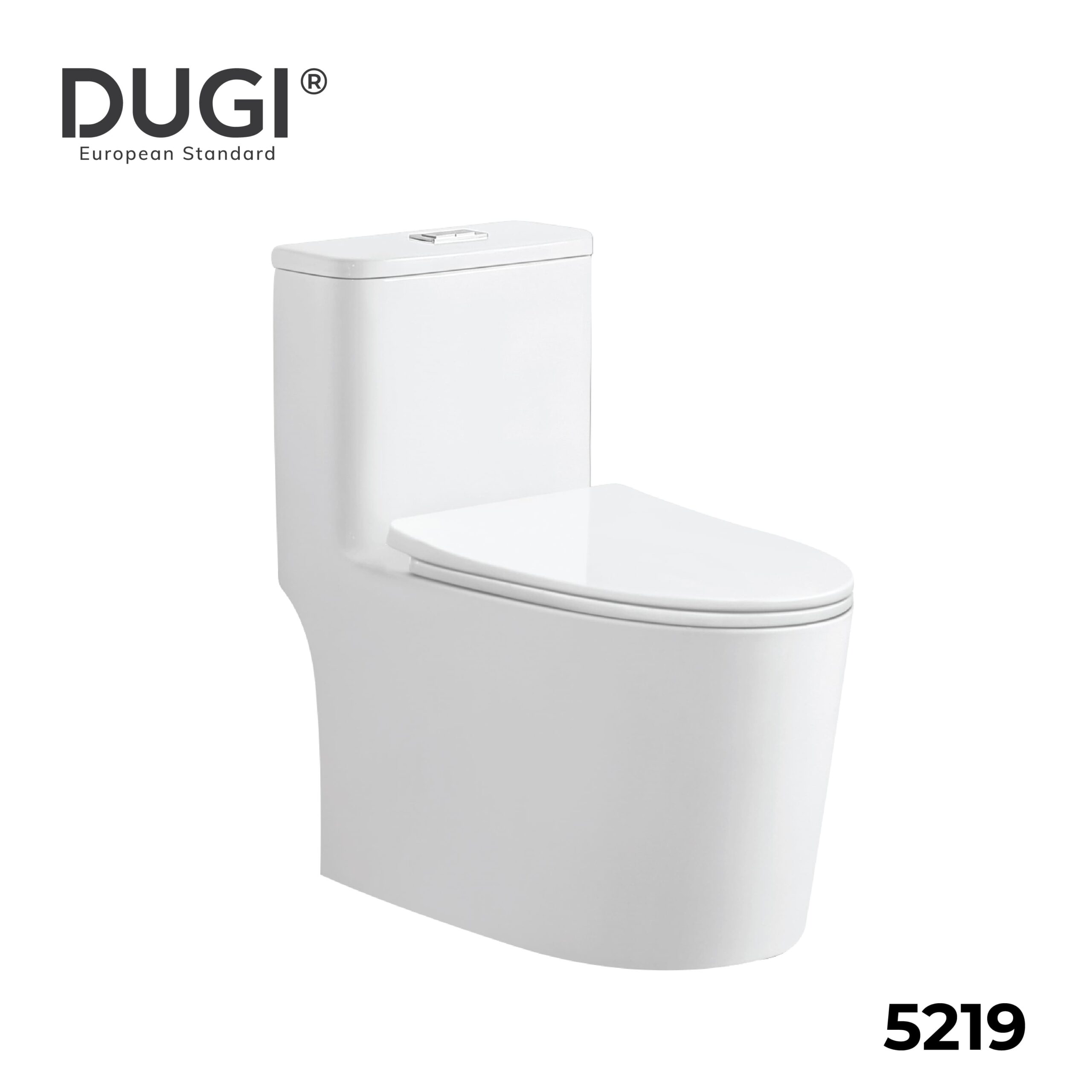 Bồn Cầu Liền khối 5219 DUGI