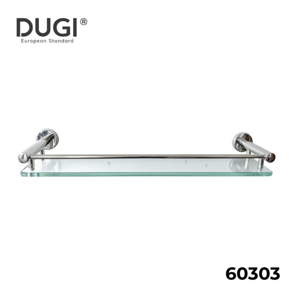 60303 Kệ kính chân tròn Inox DUGI