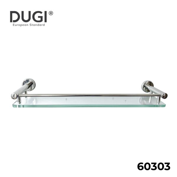 60303 Kệ kính chân tròn Inox DUGI