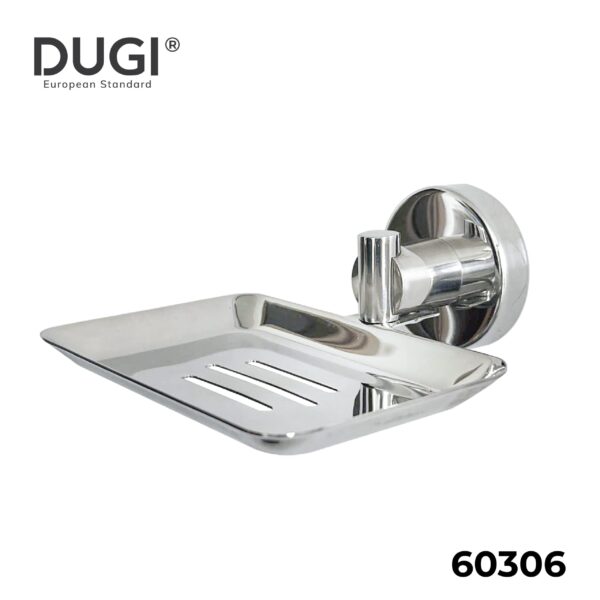 60306 Khay xà phòng chân tròn Inox DUGI