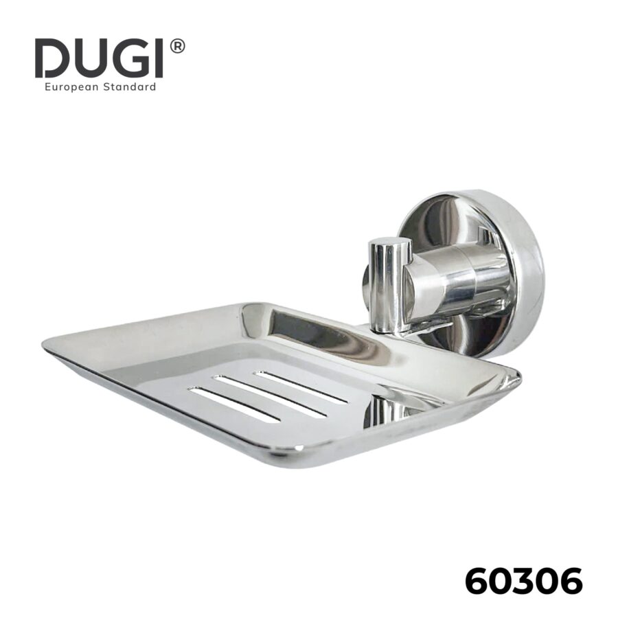 60306 Khay xà phòng chân tròn Inox DUGI