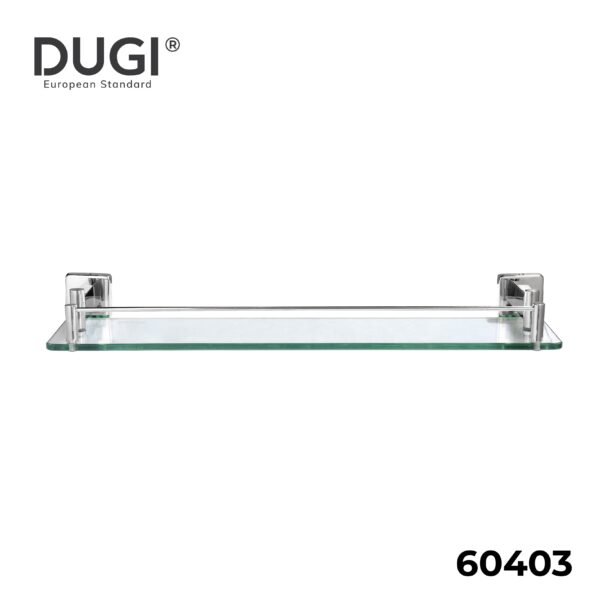 60403 Kệ kính chân vuông Inox DUGI