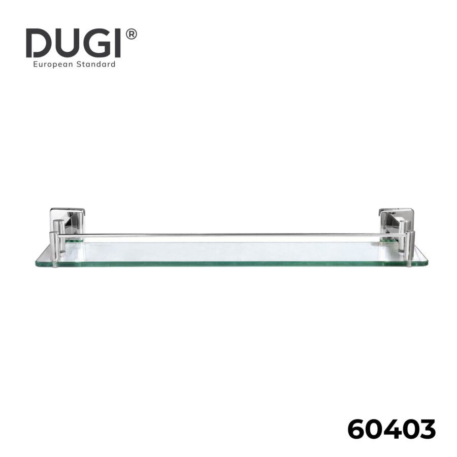60403 Kệ kính chân vuông Inox DUGI