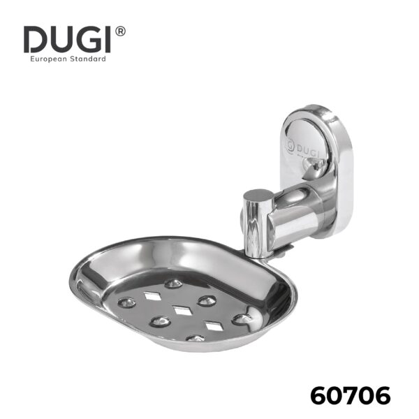60706 Khay xà phòng chụp đúc Inox DUGI