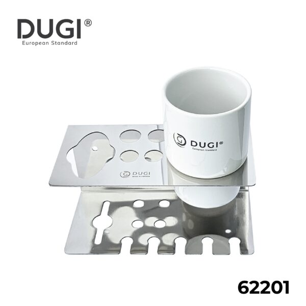 62201 Kệ Cốc Đơn Inox DUGI