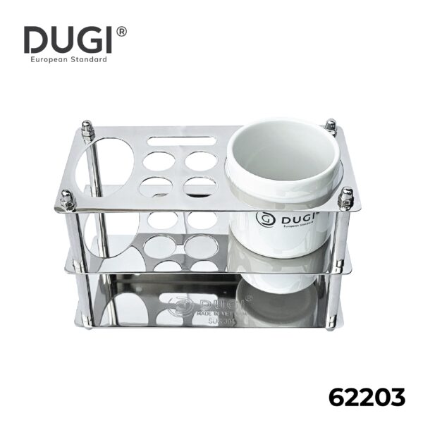 62203 Kệ cốc đơn Inox DUGI