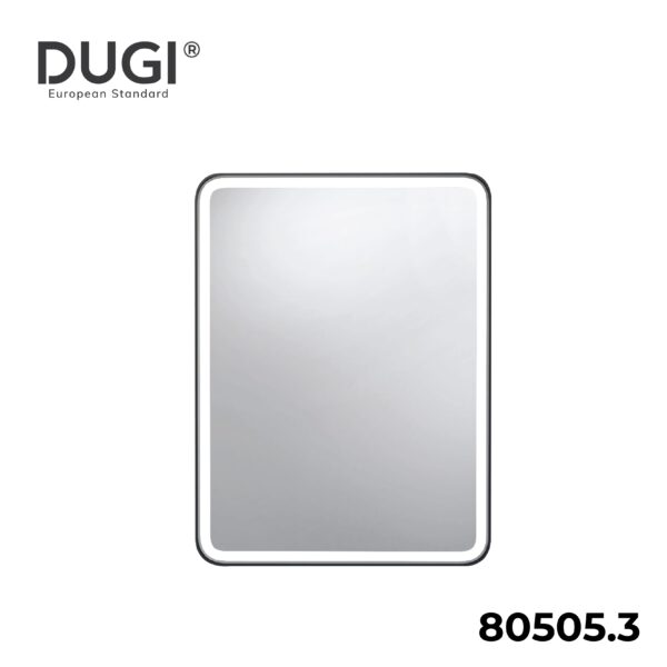 80505.3 Gương trơn không viền Led hắt DUGI