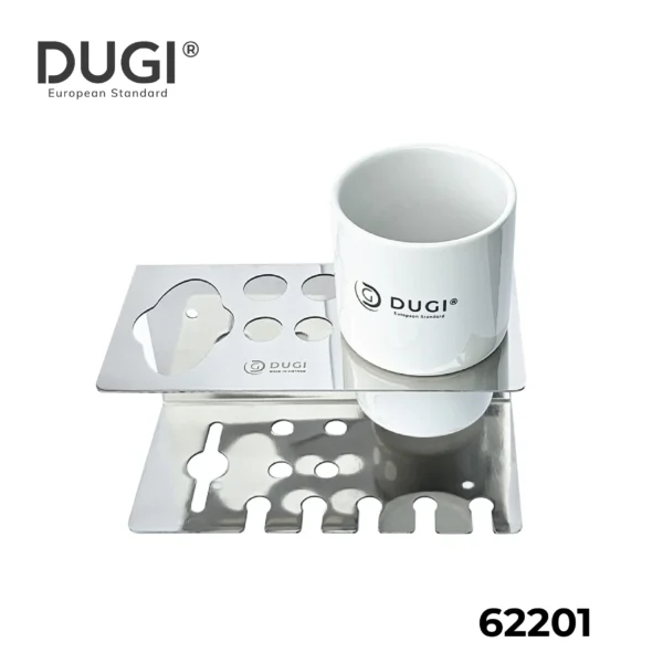 kệ cốc đơn inox dugi 62201 chính hãng