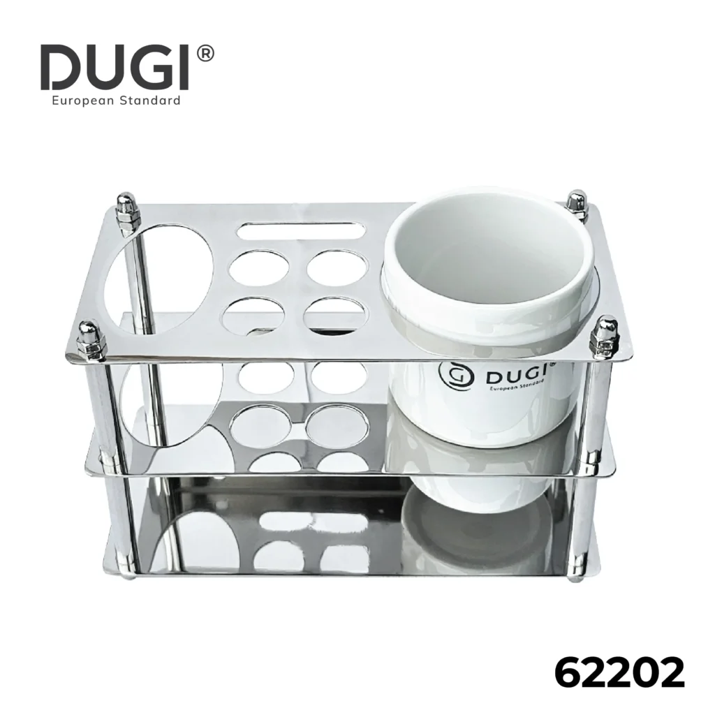 kệ cốc inox dugi 62202 chính hãng