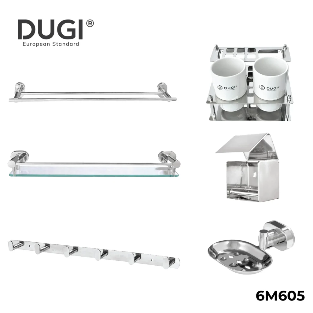 trọn bộ 6 món phụ kiện 6M605 dugi