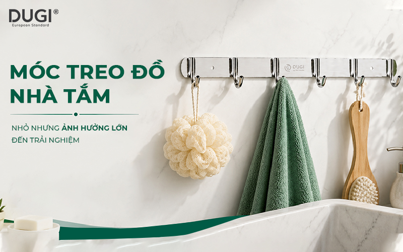 móc treo nhà tắm dugi chính hãng
