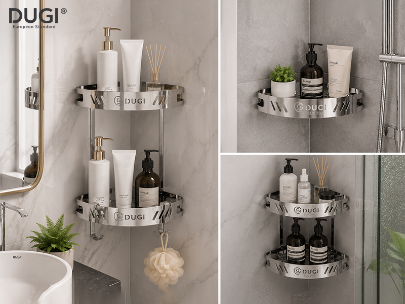 Kệ Góc Nhà Tắm Được Nhiều Gia Đình Lựa Chọn