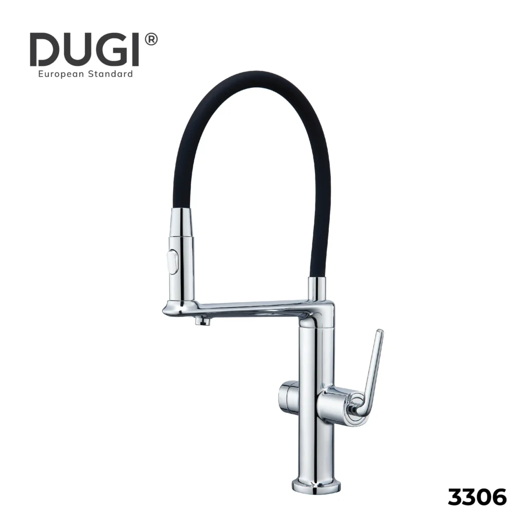 Vòi Rửa Bát Nóng Lạnh 3306 DUGI