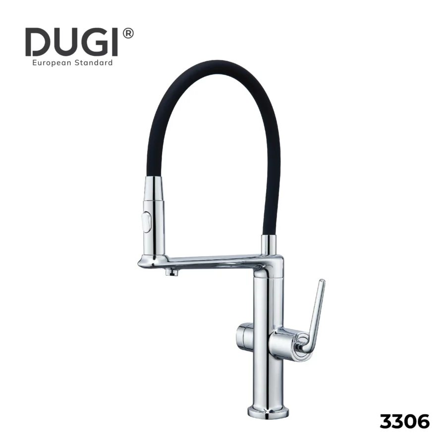Vòi Rửa Bát Nóng Lạnh 3306 DUGI