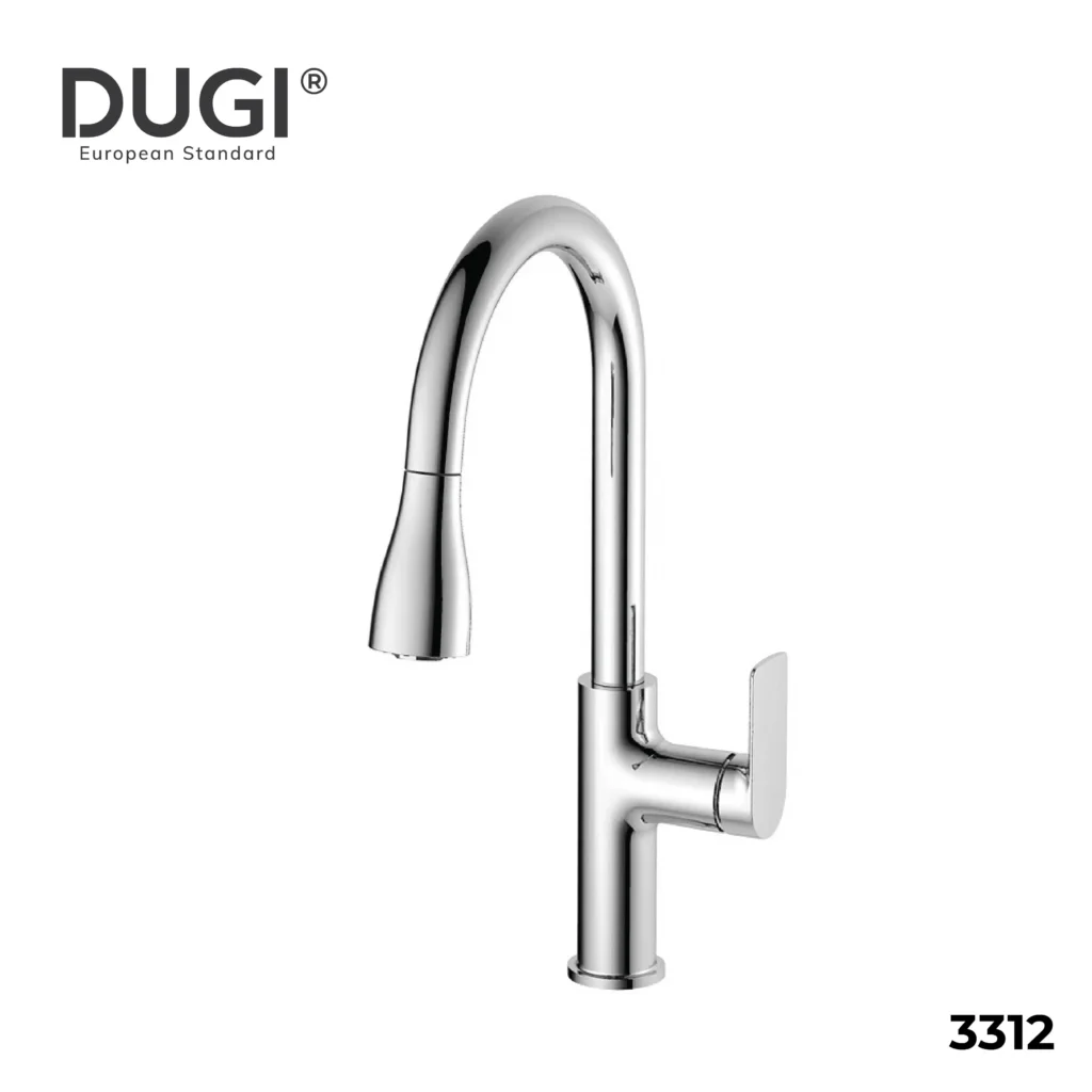 Vòi Rửa Bát Nóng Lạnh 3312 DUGI