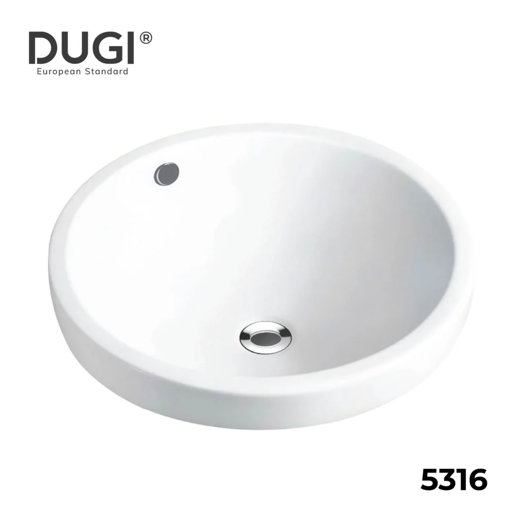 chậu rửa mặt lavabo 5316 đặt bàn dugi