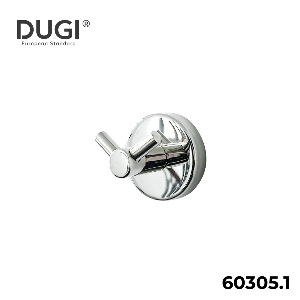 móc áo 2 vấu inox 60305.1 dugi