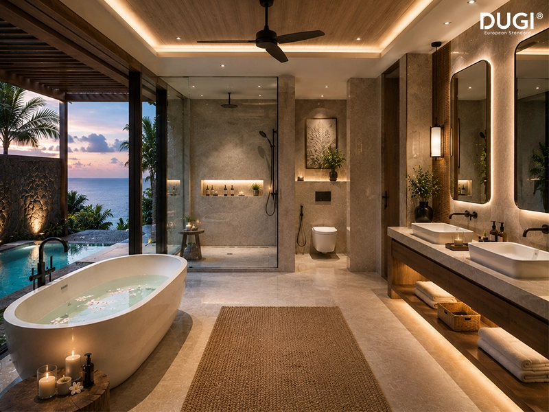 Không gian nghỉ dưỡng cao cấp