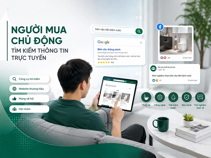 Chủ động tìm kiếm thông tin trực tuyến