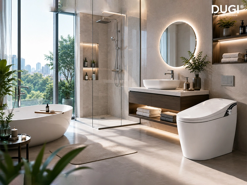 Nhu cầu nâng cấp không gian phòng tắm hiện đại hơn