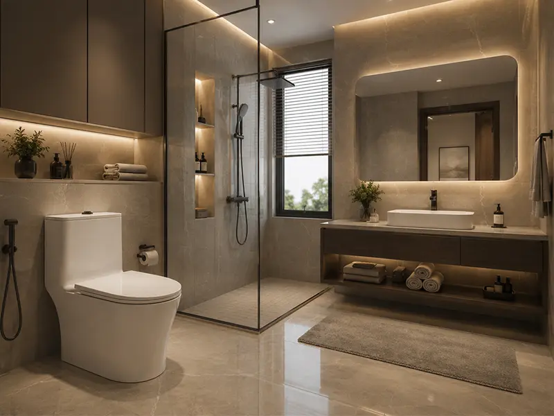 Thiết kế liền khối sang trọng, tinh tế