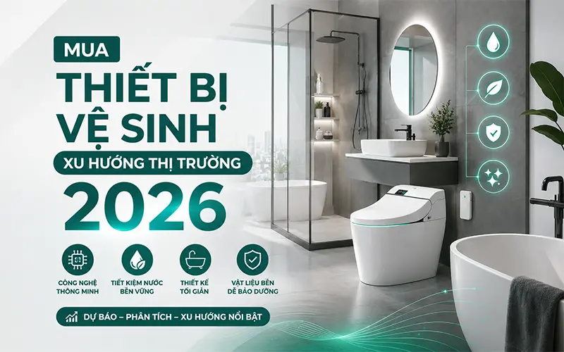 Mua Thiết Bị Vệ Sinh: Xu Hướng Thị Trường 2026