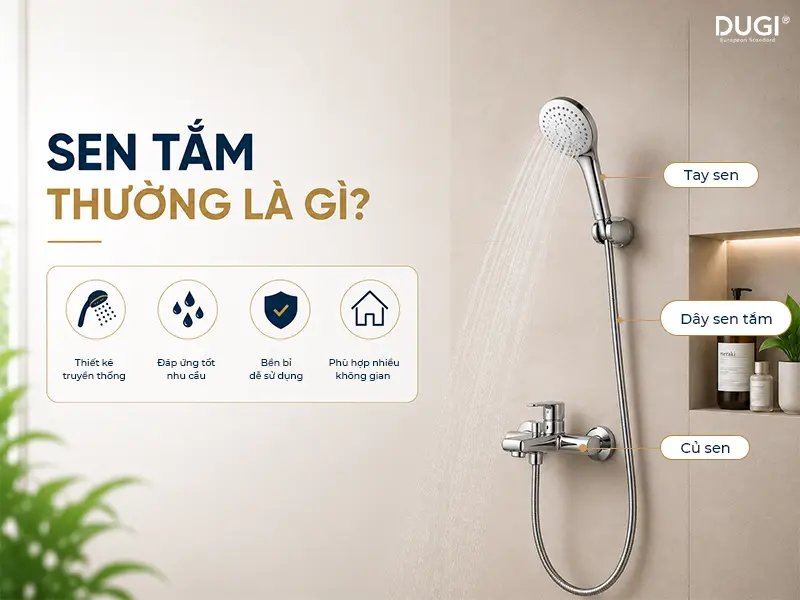 Sen tắm thường là gì?