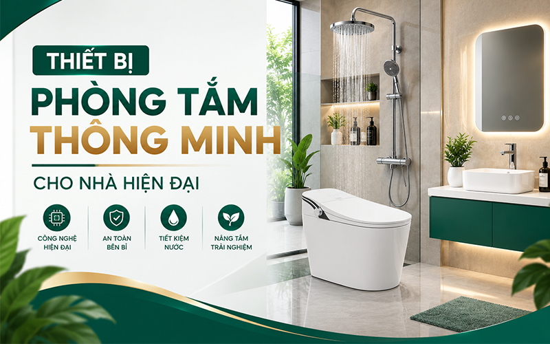 Thiết bị phòng tắm thông minh