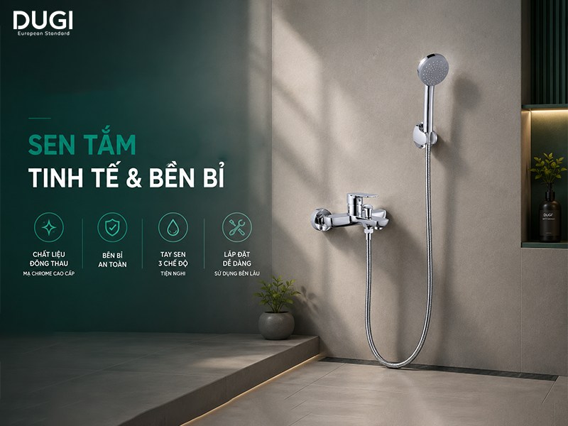sen tắm dugi bền bỉ, tinh tế