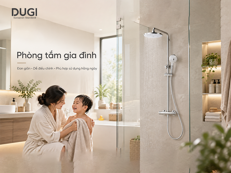 Phòng tắm gia đình