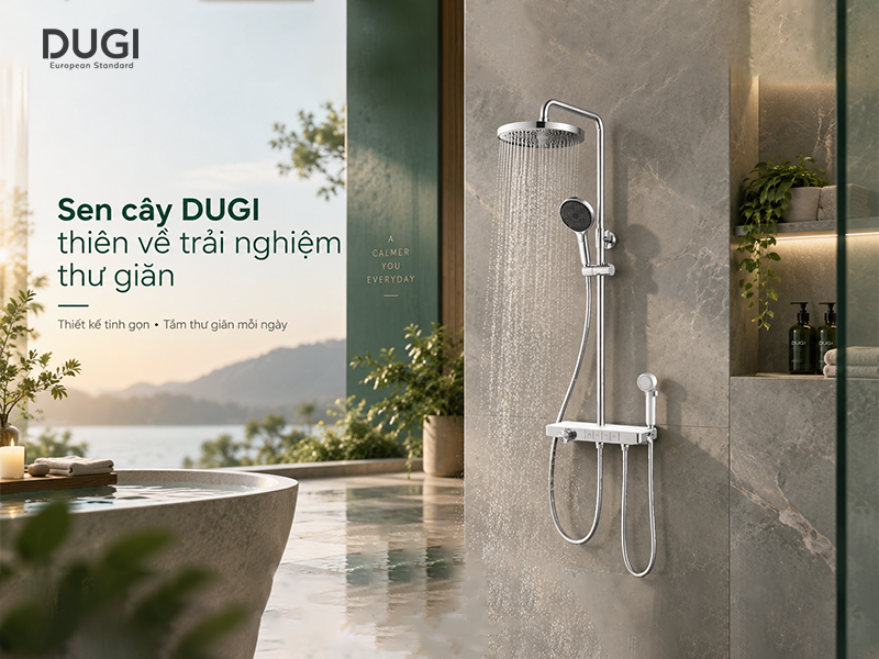 Sen cây nóng lạnh Dugi thiên về trải nghiệm thư giãn